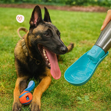 Load image into Gallery viewer, Dog Water Bottle, Leak-Proof Travel Hydration Bottle with Bowl
