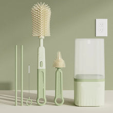 Load image into Gallery viewer, Silicone Portable Infant Bottle Cleaner Set
