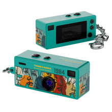 Load image into Gallery viewer, Retro Style Digital Camera Keychain with 1080P HD Video
