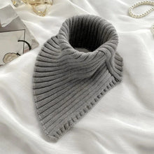 Load image into Gallery viewer, Cozy Ribbed Knitted Scarf Collar Neck Warmer
