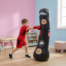 Load image into Gallery viewer, Freestanding Punching Bag for Kids with Water Filled Base and Bounce Back Action
