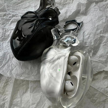 Load image into Gallery viewer, Punk Heart Silicone Earbud Case Cover with Wireless Charging Support for Halloween
