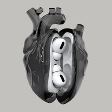 Load image into Gallery viewer, Punk Heart Silicone Earbud Case Cover with Wireless Charging Support for Halloween
