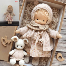 Load image into Gallery viewer, Handmade Lana Waldorf Doll, Soft and Durable Natural Cotton Toy
