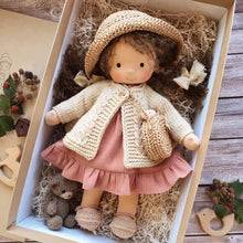 Load image into Gallery viewer, Handmade Lana Waldorf Doll, Soft and Durable Natural Cotton Toy
