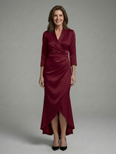 Load image into Gallery viewer, Hyacintha | Relaxed Long-Sleeve Midi Dress
