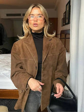 Load image into Gallery viewer, Elegant suede jacket
