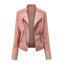 Load image into Gallery viewer, Women's Lambskin Leather Jacket
