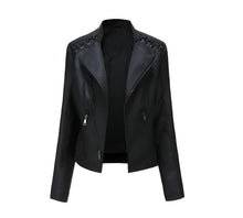 Load image into Gallery viewer, Women's Lambskin Leather Jacket
