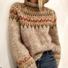 Load image into Gallery viewer, Icelandic Wool Turtleneck Sweater
