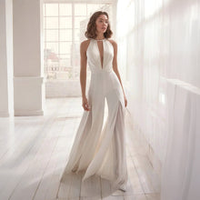 Load image into Gallery viewer, Womens Elegant V-Neck Jumpsuit
