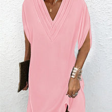 Load image into Gallery viewer, Elegant dress with plain split sleeves
