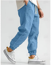 Load image into Gallery viewer, Men's Linen Cargo Pants
