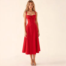 Load image into Gallery viewer, corset midi dress
