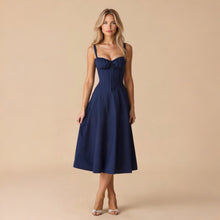 Load image into Gallery viewer, corset midi dress
