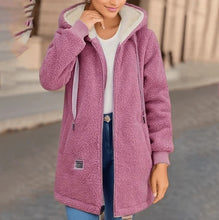 Load image into Gallery viewer, Winter fleece jacket
