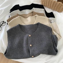 Load image into Gallery viewer, Knit Vest - Fall Layering

