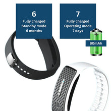 Load image into Gallery viewer, Ultrasonic Mosquito Repellent Wristband with 7-Day Battery and Fast USB Charging
