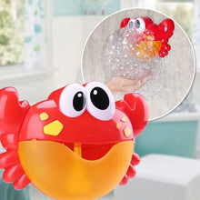 Load image into Gallery viewer, Crab Bubble Blower Baby Bath Toy

