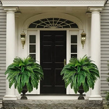 Load image into Gallery viewer, Artificial Boston Fern with Flexible Stems for Planters, Hanging Baskets and Decorative Pots
