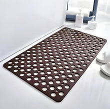 Load image into Gallery viewer, Suction Cup Shower Mat with a Textured Surface and Water Drainage in Seven Colors
