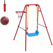 Load image into Gallery viewer, Extreme Fun Indoor and Outdoor Kids Playground Swing Play Set
