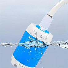 Load image into Gallery viewer, USB Rechargeable Portable Shower Pump with a Handheld Shower Head and Adjustable Water Pressure
