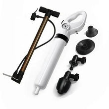 Load image into Gallery viewer, Manual Air Pressure Drain Unblocker with Trigger Release for Toilets and Sinks
