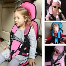 Load image into Gallery viewer, Child Car Seat Cushion with Five Point Harness and Breathable Mesh, Adjustable
