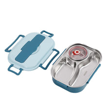 Load image into Gallery viewer, Insulated Bento Box with Four Snap Lock Compartments and Heat Retention
