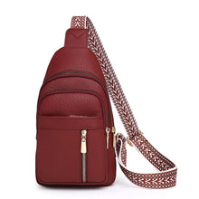Load image into Gallery viewer, Water Resistant Crossbody Bag with Hidden Compartments and Adjustable Strap
