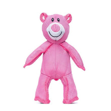 Load image into Gallery viewer, Bear Dog Toy with Built In Squeaker and Reinforced Nylon Rubber, Machine Washable
