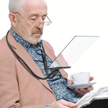 Load image into Gallery viewer, Neck Magnifying Glass with Optical Lens and Bendable Design for Reading
