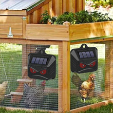 Load image into Gallery viewer, Solar Ultrasonic Animal Repeller Set of 2 with Flashing LED Lights for Yard and Garden
