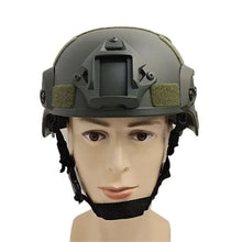 Load image into Gallery viewer, Tactical Helmet with Vented Shell for Outdoor Training
