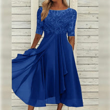 Load image into Gallery viewer, Women's Tailored Dress with Breathable Fabric for Formal and Casual Events
