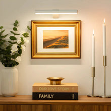 Load image into Gallery viewer, Picture Light with 360 Degree Rotation and Stepless Dimming, 12 Hour Battery
