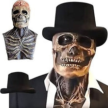 Load image into Gallery viewer, Skull Face Mask with Adjustable Fit for Halloween and Costume Events
