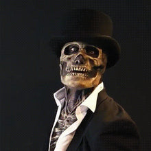Load image into Gallery viewer, Skull Face Mask with Adjustable Fit for Halloween and Costume Events
