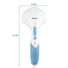 Load image into Gallery viewer, Handheld Massager with Dual Vibration Heads and Adjustable Speed Dial
