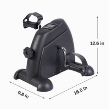 Load image into Gallery viewer, Mini Under Desk Pedal Exerciser with Adjustable Resistance and LCD Monitor for Home and Office
