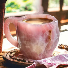 Load image into Gallery viewer, Crystal Faceted Coffee Mug with Geometric Design, 10oz Capacity

