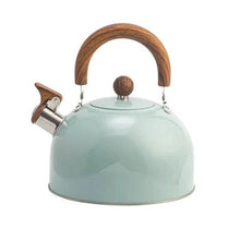 Load image into Gallery viewer, Stovetop Kettle with Automatic Whistle Alert and Even Heat Base for Induction, Gas, Radiant Cooktops
