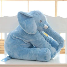 Load image into Gallery viewer, Soft Plush Elephant Pillow with Cotton Filling for Toddlers
