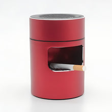 Load image into Gallery viewer, Portable Rechargeable Ashtray with 3 Speed Fan and HEPA Filter for Home and Car
