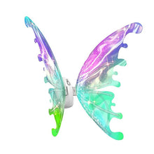 Load image into Gallery viewer, Motorized Fairy Wings with LED Lights and Sound Effects for Kids
