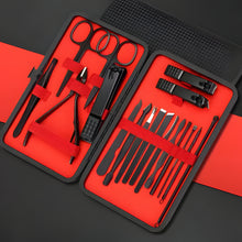 Load image into Gallery viewer, 16-Piece Stainless Steel Manicure and Pedicure Grooming Set
