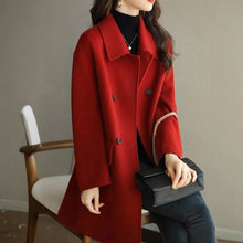 Load image into Gallery viewer, Womens Wool Winter Coat
