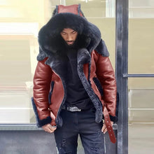 Load image into Gallery viewer, Mens Synthetic Outdoor Jacket with Wind Blocking Shell and Water Repelling Surface
