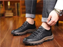 Load image into Gallery viewer, Mens Slip On Shoes with Arch Support and Cushioned Insole, Anti Slip Rubber Sole
